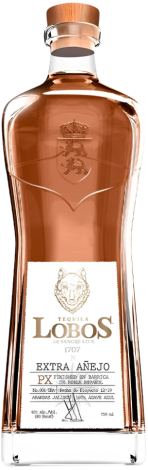 LOBOS 1707 TEQUILA EXTRA ANEJO PX 750ML