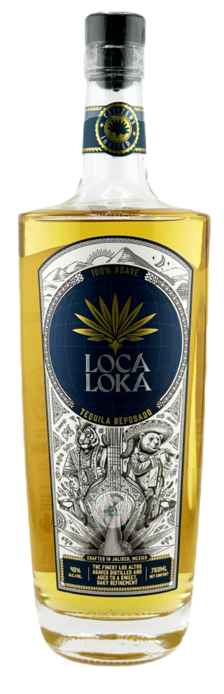 LOCA LOCA NOTCHE TEQUILA REPOSADO 750ML