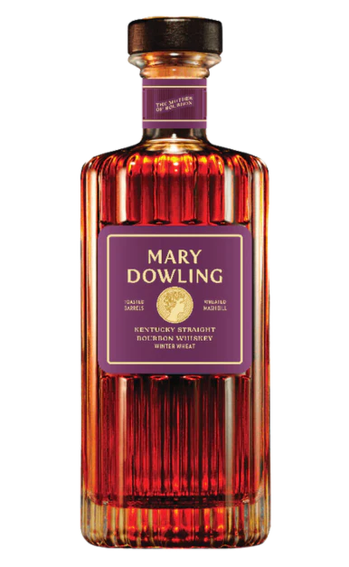 MARY DOWLING BOURBON WHISKEY STRAIGHT WHEATED MASH BILL WINTER WHEAT KENTUCKY 750ML