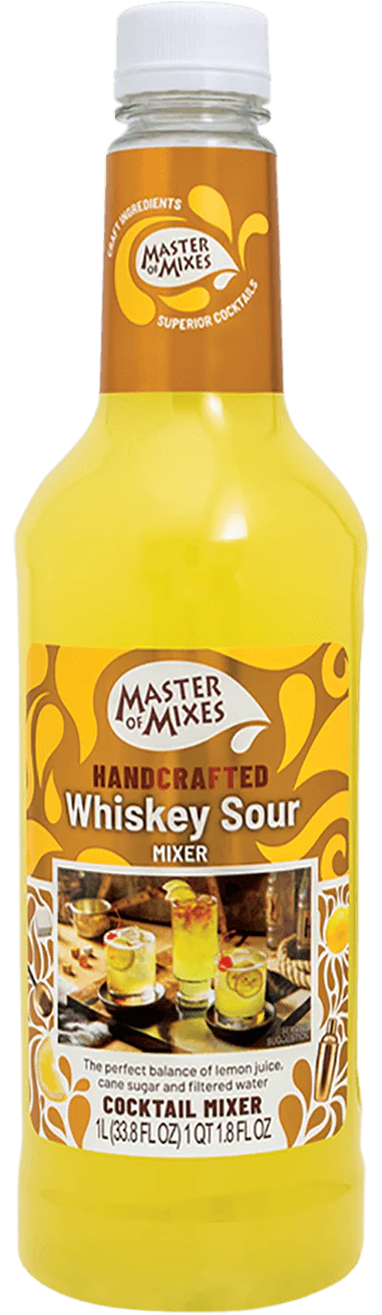MASTER OF MIXES WHISKEY SOUR MIXER 1LI