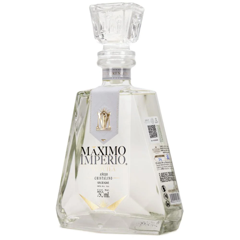 MAXIMO IMPERIO TEQUILA ANEJO CRISTALINO 750ML