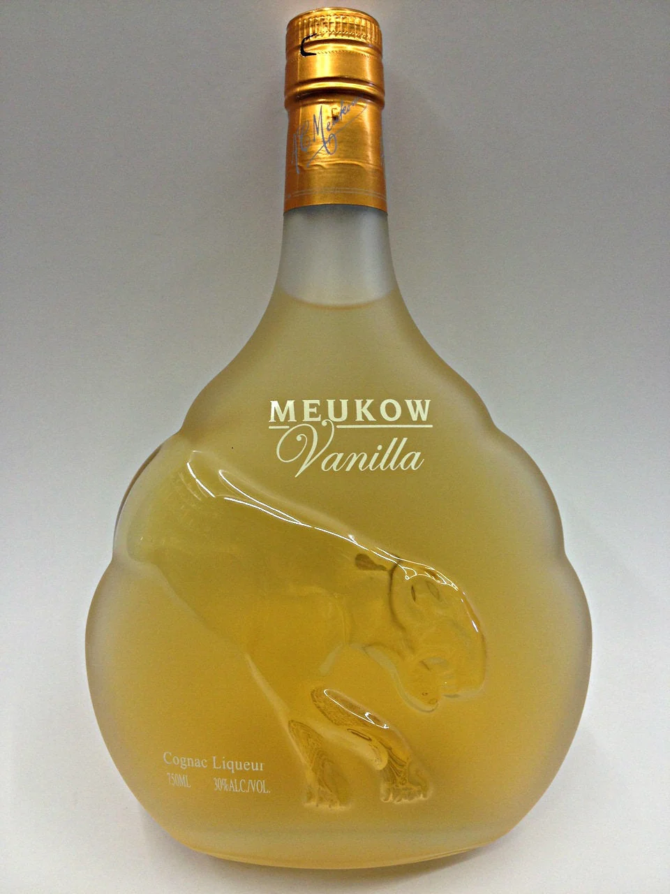 MEUKOW COGNAC VANILLA LIQUEUR FRANCE 750ML