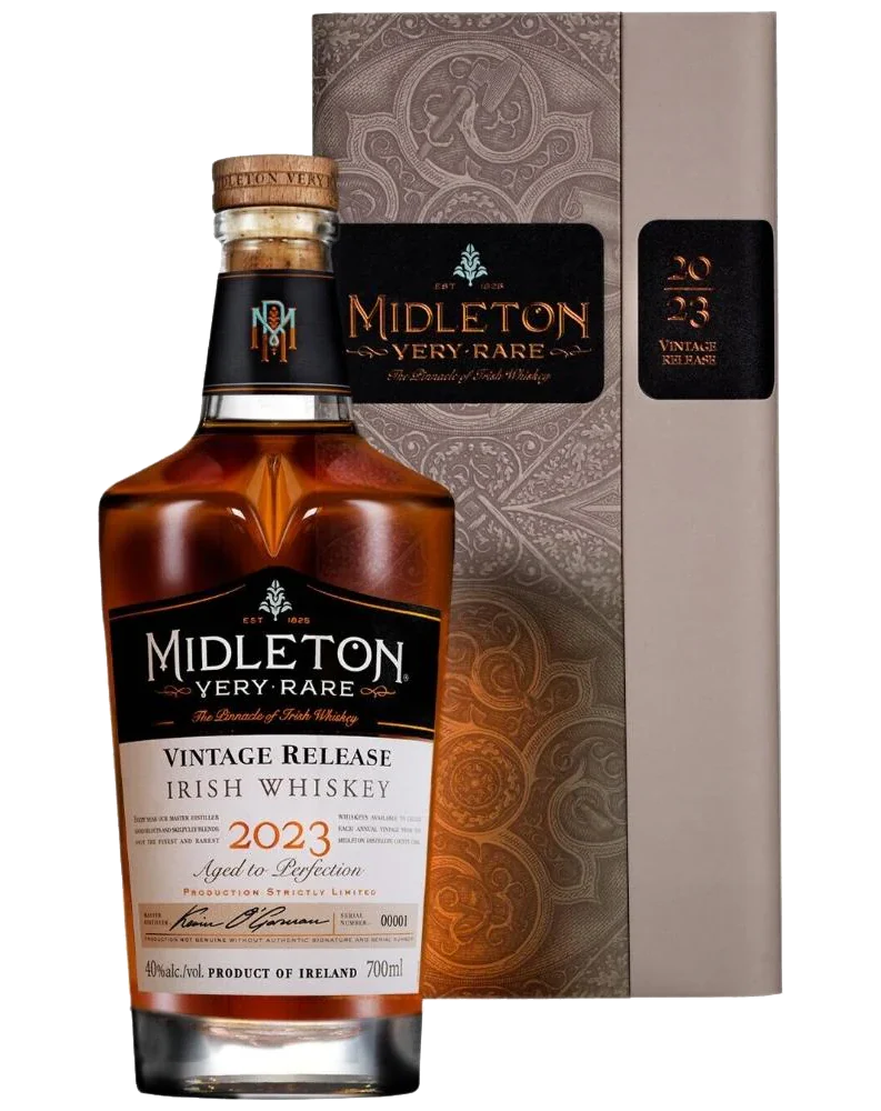 MIDLETON WHISKEY VERY RARE 2023 VINTAGE RELEASE IRISH 700ML
