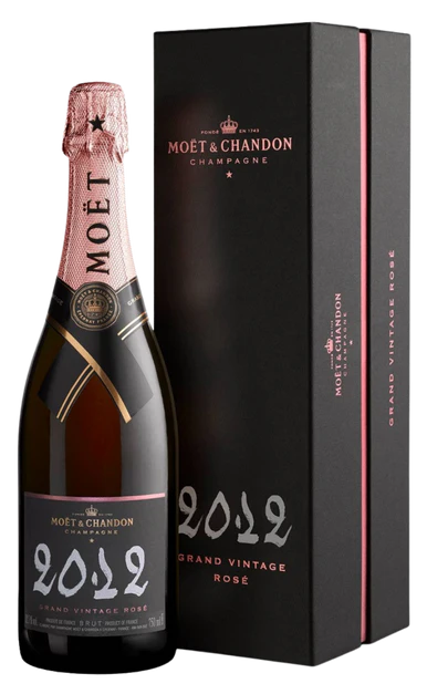 MOET & CHANDON CHAMPAGNE ROSE GRAND VTG 2015 FRANCE 750ML - Image 2