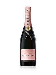 MOET & CHANDON CHAMPAGNE BRUT ROSE IMPERIAL FRANCE 750ML