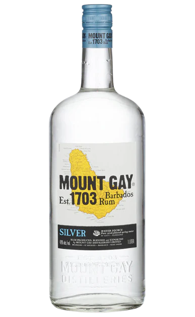 MOUNT GAY ECLIPSE RUM SILVER BARBADOS 1.75LI