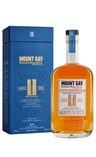 MOUNT GAY RUM COFFEY STILL MASTER BLENDER COLLECTION BARBADOS 700ML