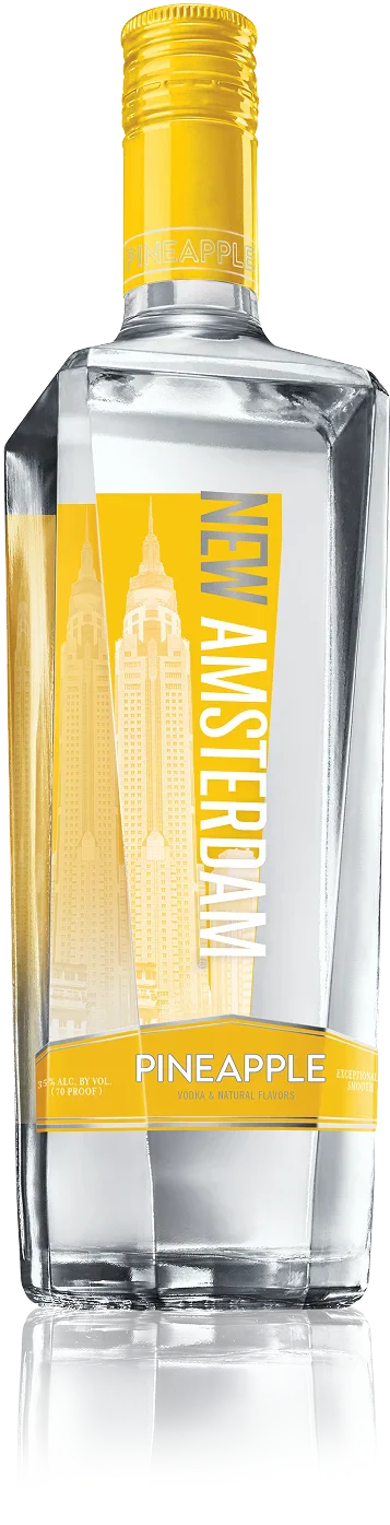 NEW AMSTERDAM VODKA PINEAPPLE FLAVORED 750ML