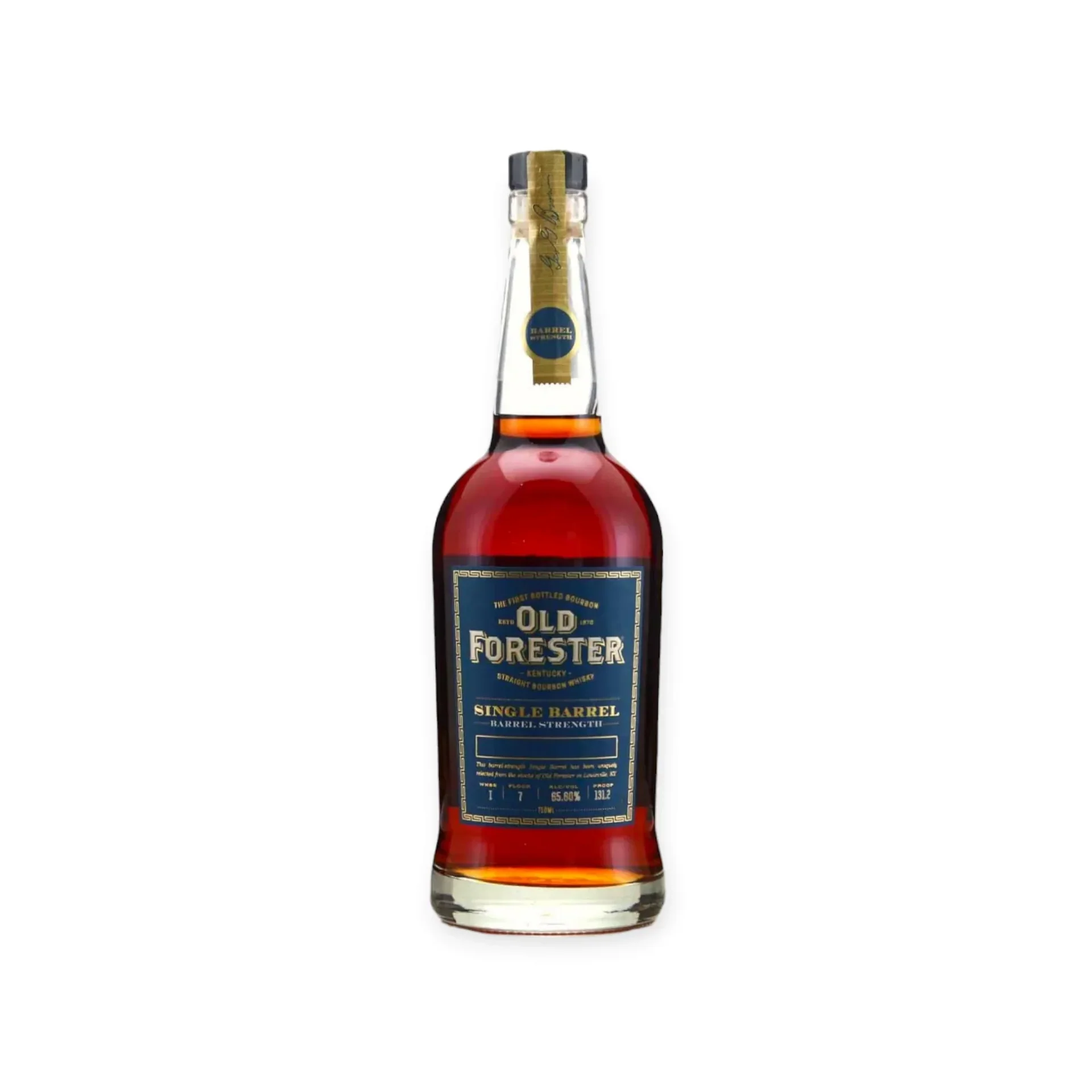 OLD FORESTER BOURBON SINGLE BARREL BARREL STRENGTH KENTUCKY 750ML