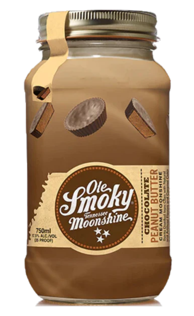 OLE SMOKY MOONSHINE CHOCOLATE PEANUT BUTTER CREAM 750ML