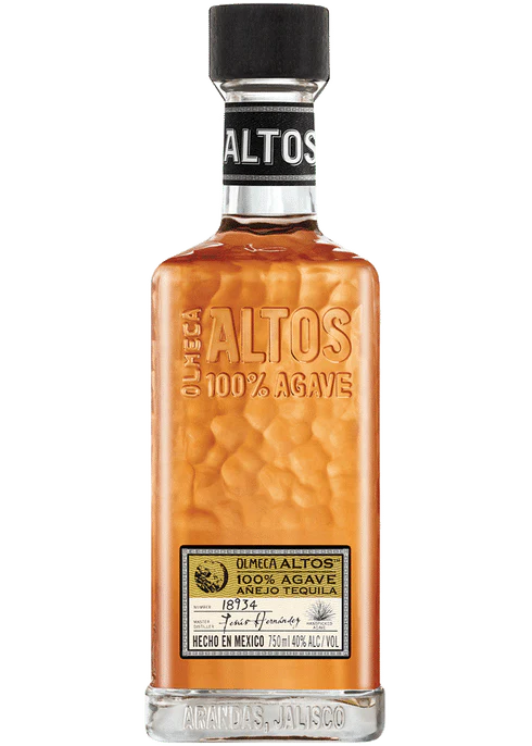 OLMECA ALTOS TEQUILA ANEJO 750ML
