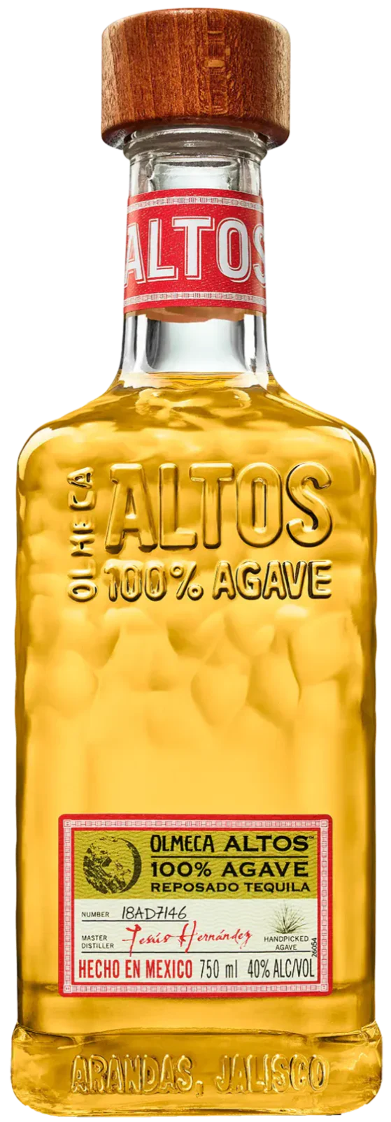 OLMECA ALTOS TEQUILA REPOSADO 750ML