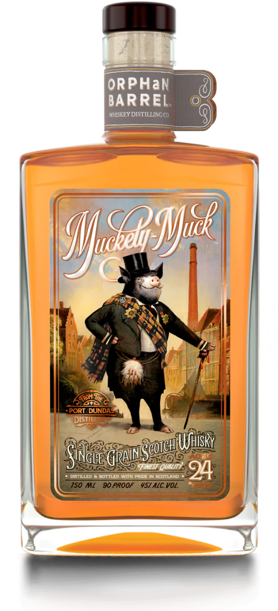 ORPHAN BARREL MUCKETY MUCK SCOTCH SINGLE GRAIN 24YR 750ML