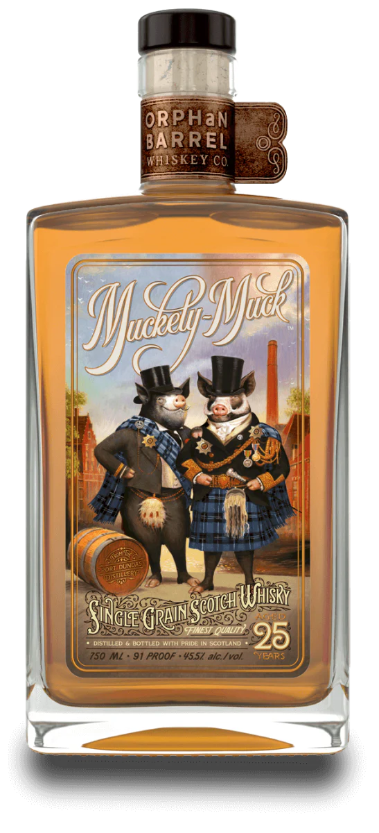 ORPHAN BARREL SCOTCH SINGLE GRAIN MUCKETY MUCK 25YR 750ML