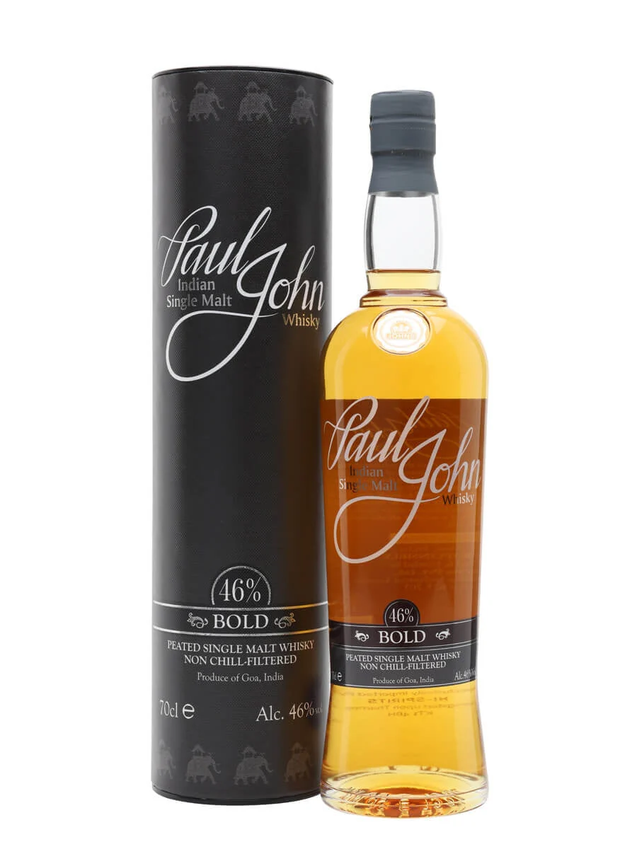 PAUL JOHN WHISKY SINGLE MALT BOLD INDIA 750ML