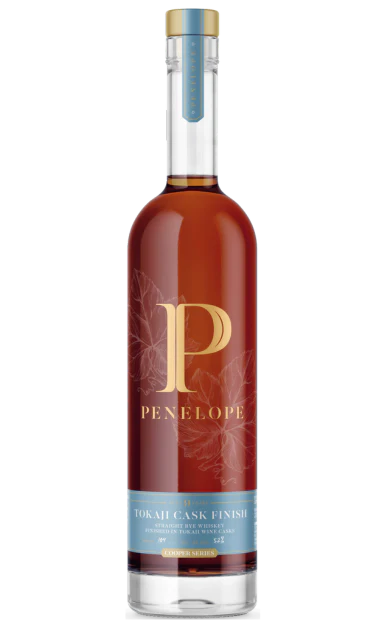 PENELOPE WHISKEY RYE STRAIGHT LIMITED TOKAJI CASK FINISH COOPER SERIES KENTUCKY 9YR 750ML