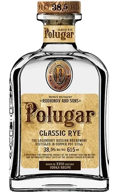 POLUGAR VODKA SINGLE MALT RYE POLAND 750ML