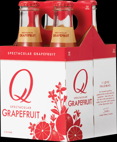 Q SPECTACULAR GRAPEFRUIT 4X6.7OZ BOT