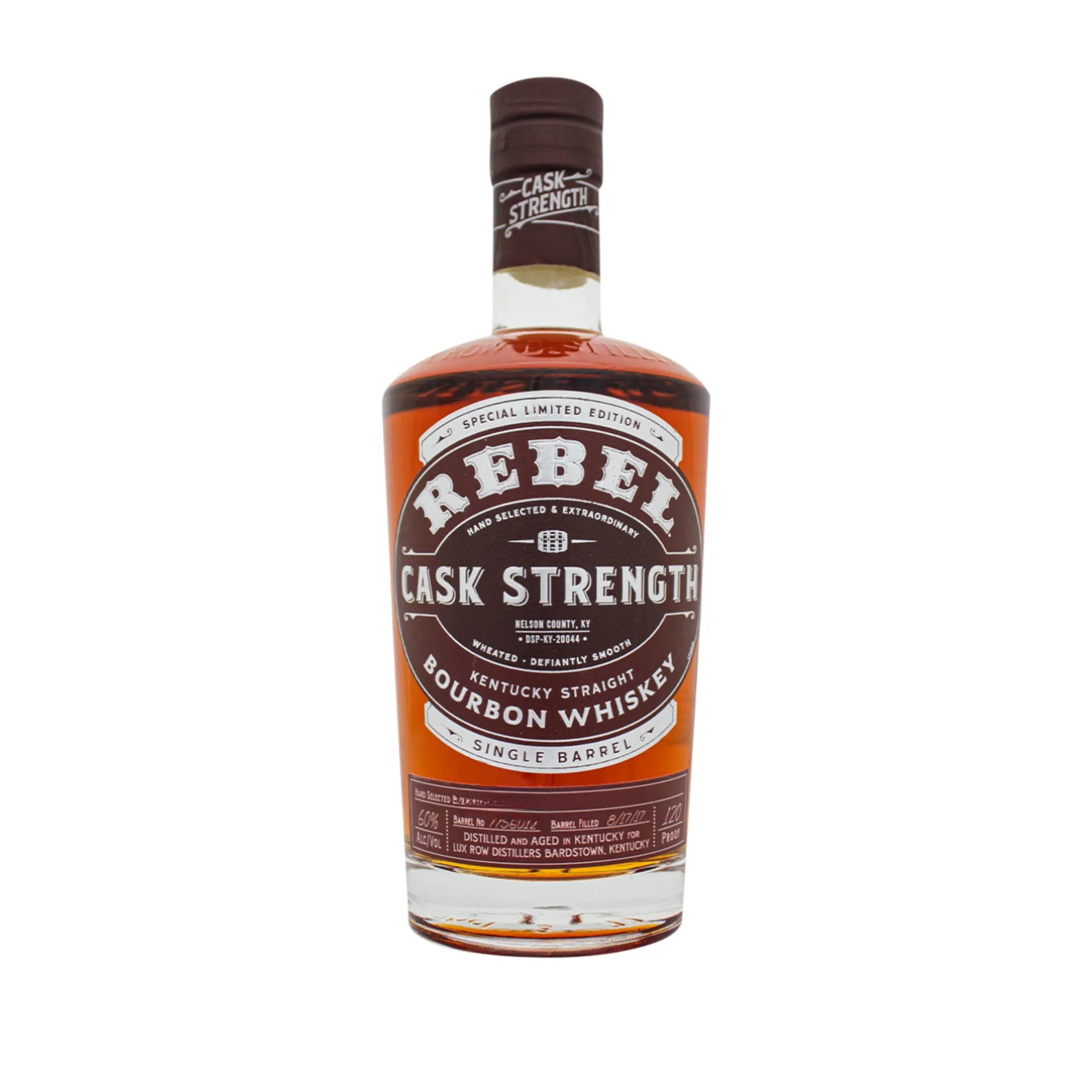 REBEL BOURBON SINGLE BARREL CASK STRENGTH KENTUCKY 750ML