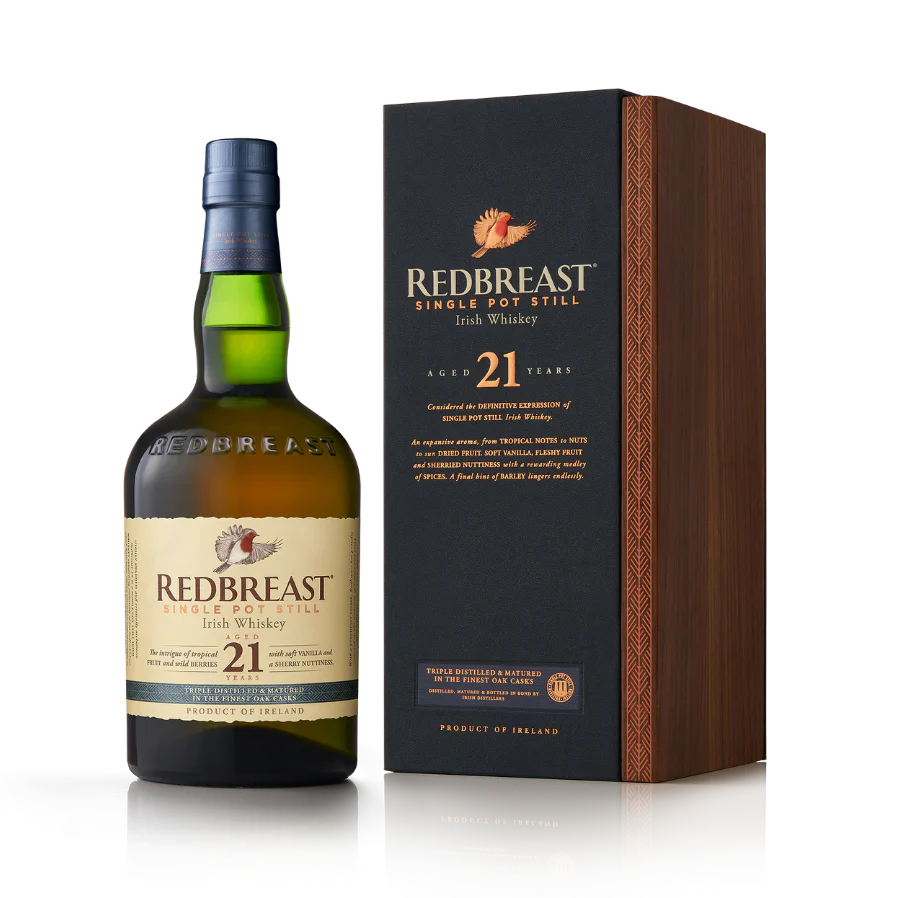 REDBREAST WHISKEY IRISH 92PF 21YR 750ML