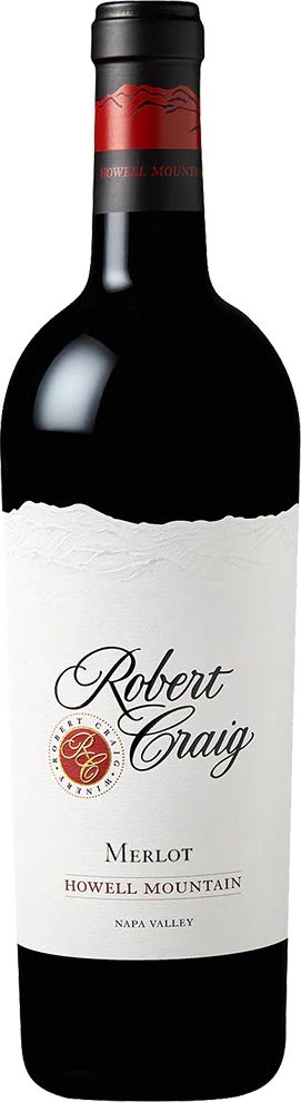ROBERT CRAIG MERLOT HOWELL MOUNTAIN NAPA VALLEY 2019
