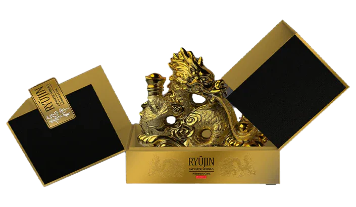RYUJIN WHISKEY DRAGON MIZUNARA CASK JAPAN 1LI