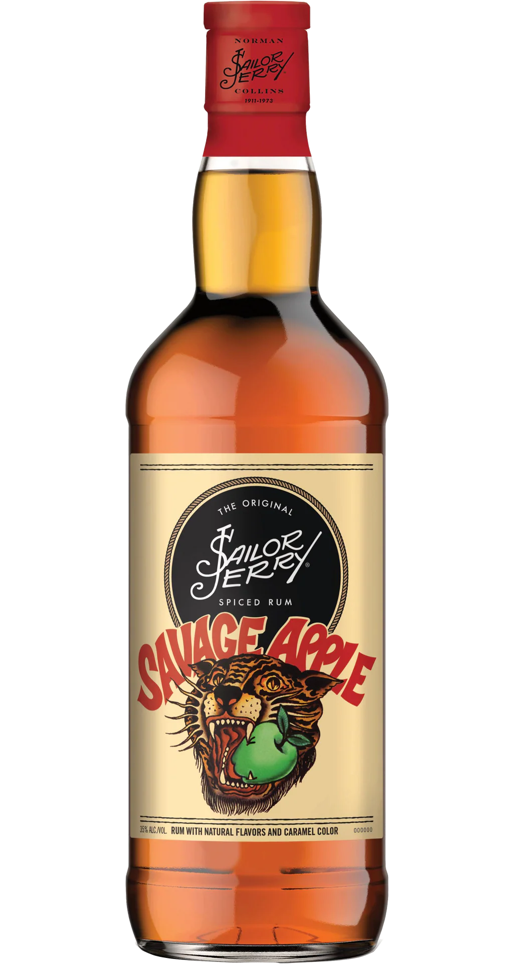 SAILOR JERRY SPICED RUM SAVAGE APPLE 750ML