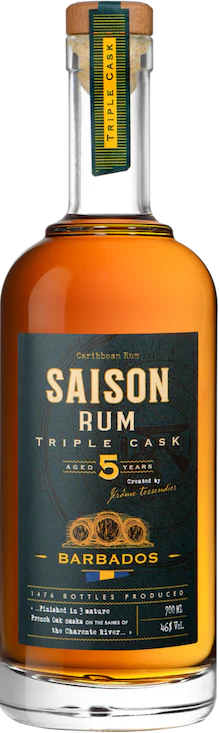SAISON RUM TRIPLE CASK BARBADOS 5YR 750ML