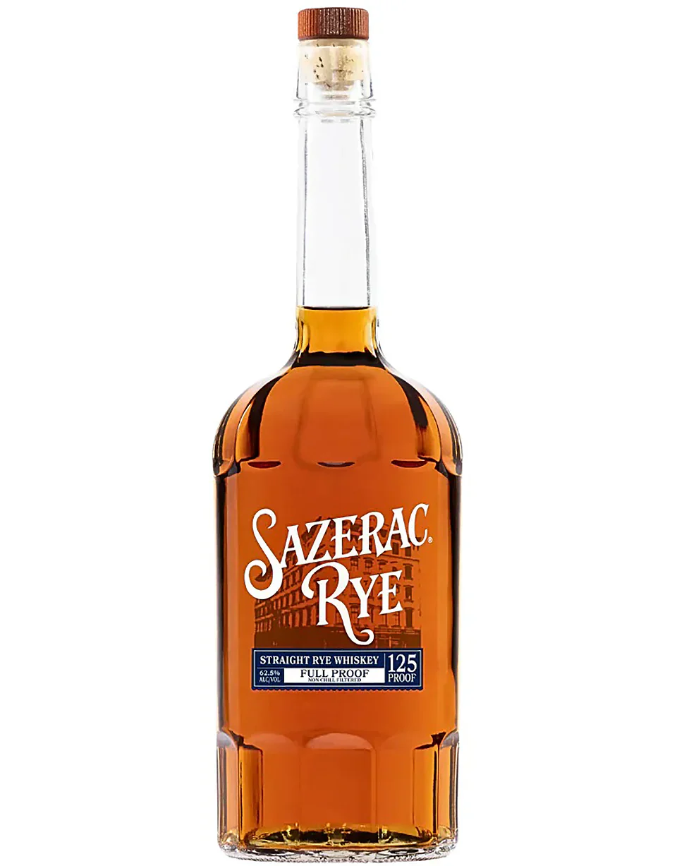 SAZERAC WHISKEY RYE FULL PROOF KENTUCKY 125PF 750ML