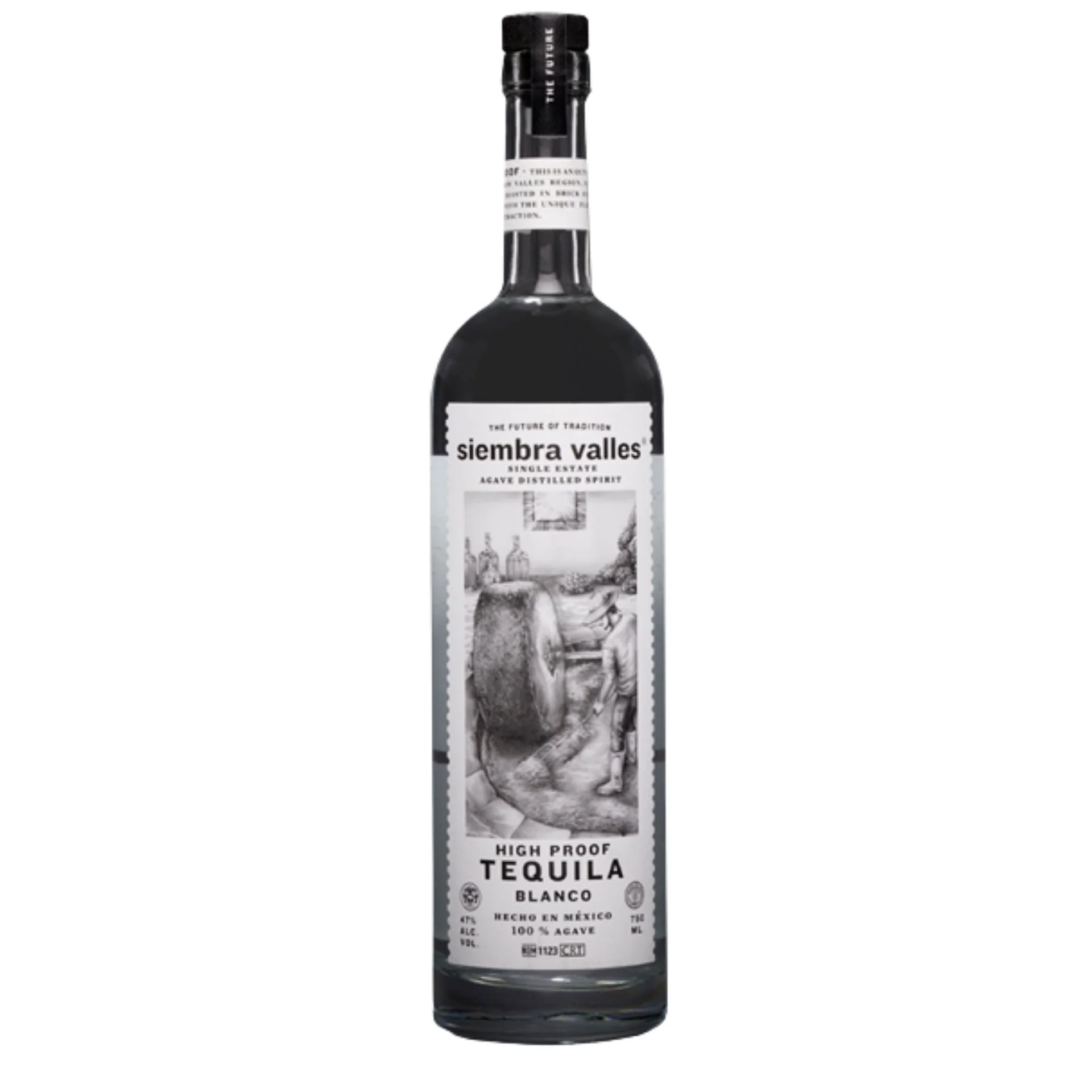 SIEMBRA VALLES TEQUILA BLANCO HIGH PROOF 750ML