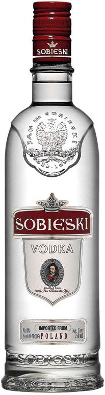 SOBIESKI VODKA POLAND 750ML