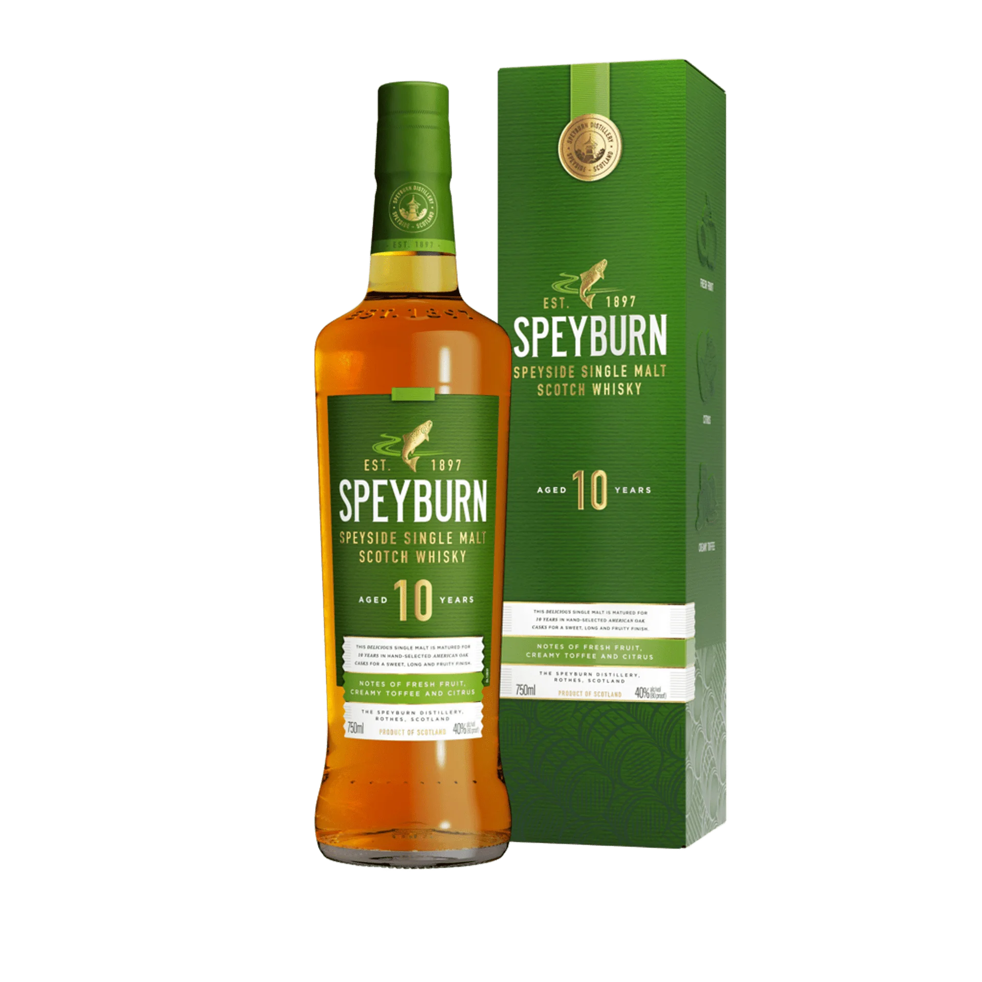 SPEYBURN SCOTCH SINGLE MALT HIGHLAND 10YR 750ML - Image 2