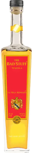 THE BAD STUFF TEQUILA REPOSADO LA MALA 750ML