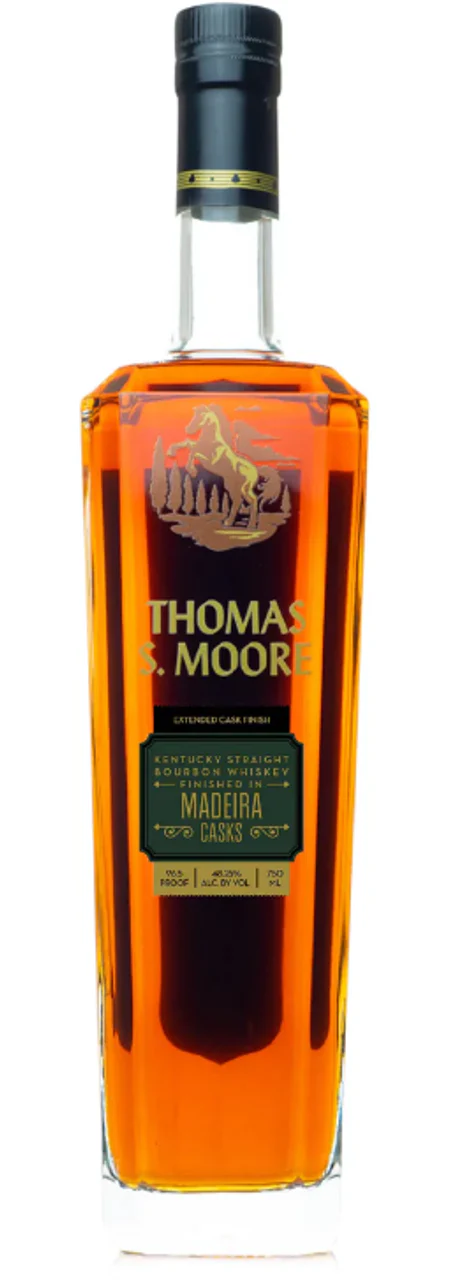THOMAS S MOORE BOURBON FINISHED IN MADEIRA CASKS EXTENDED CASK FINISH KENTUCKY 750ML