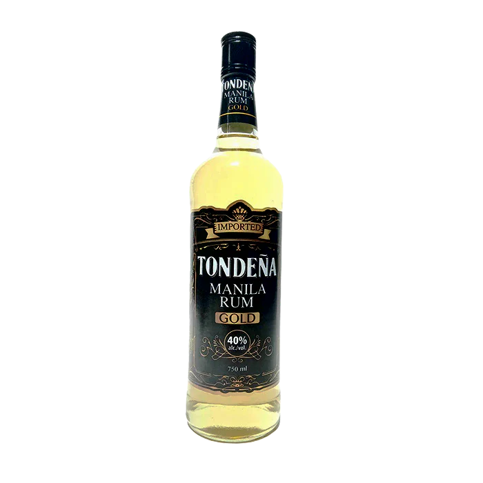 TONDENA MANILA RUM GOLD 750ML