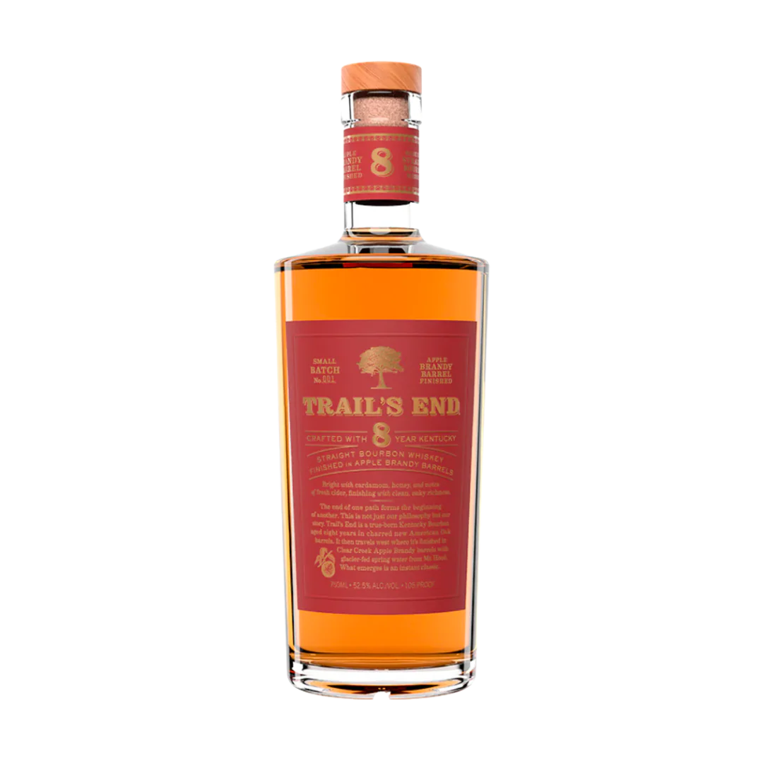 TRAILS END BOURBON SMALL BATCH APPLE BRANDY BARREL FINISH OREGAN 8YR 750ML