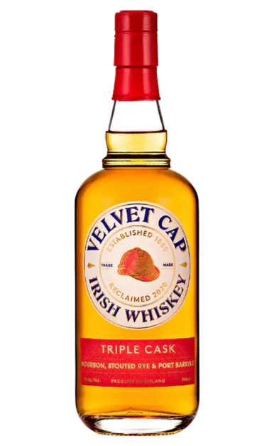 VELVET CAP WHISKEY TRIPLE CASK IRISH 750ML