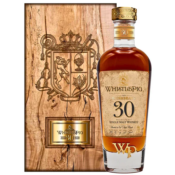 WHISTLEPIG WHISKEY SINGLE MALT SMALL BATCH THE BIGSHEBANG VERMONT 30YR 750ML