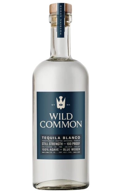 WILD COMMON TEQUILA BLANCO STILL STRENGTH 100PF 750ML