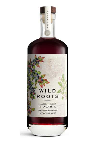 WILD ROOTS VODKA HUCKLEBERRY OREGON 750ML