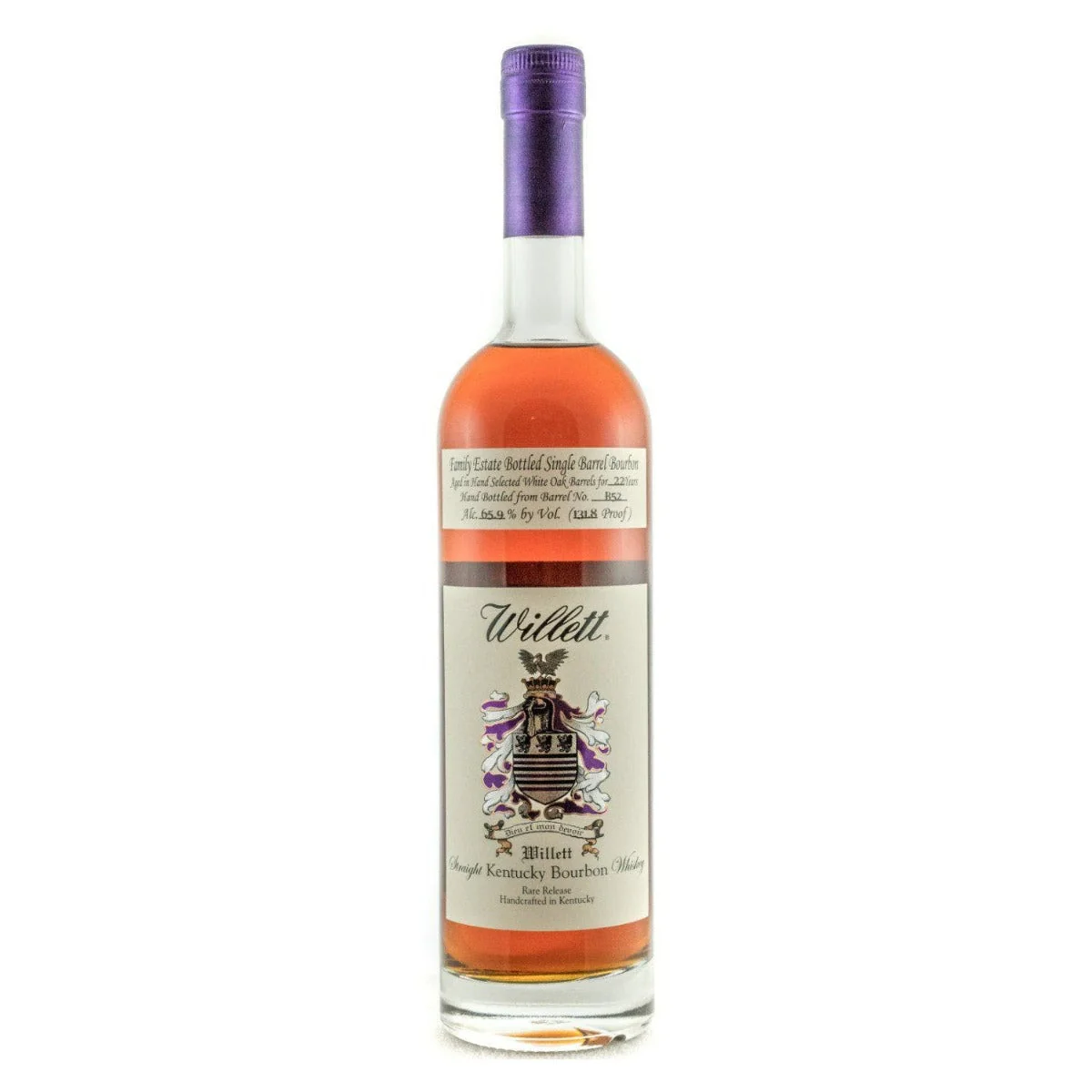 WILLETT FAMILY ESTATE BOURBON SINGLE BARREL RARE RELEASE KENTUCKY 9YR 750ML