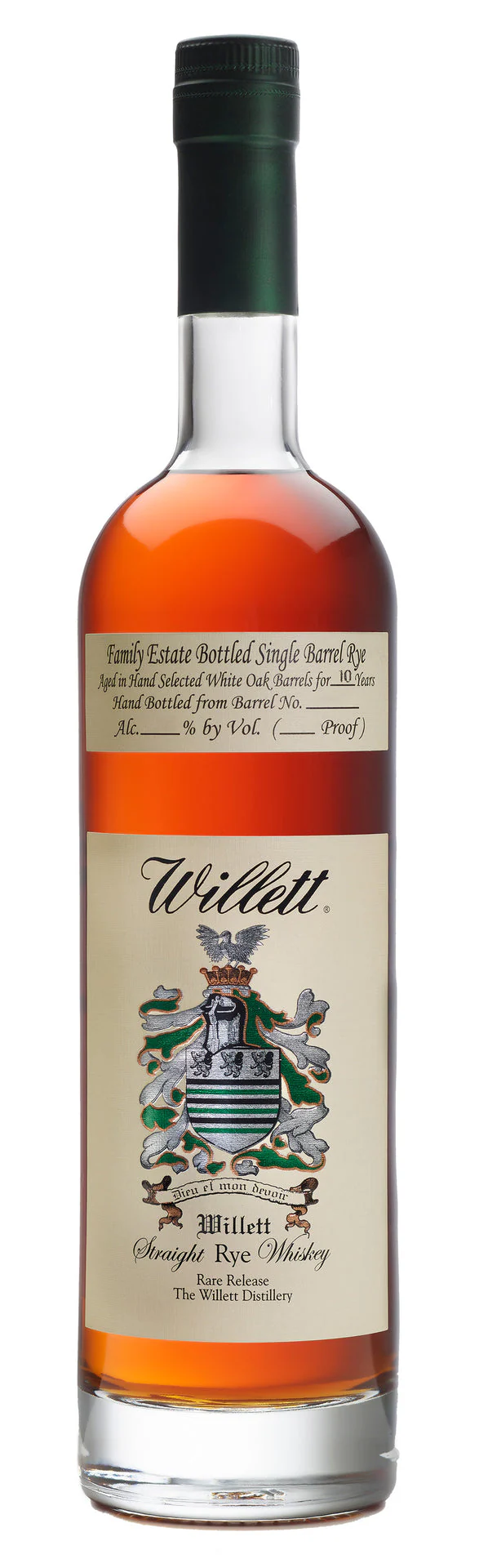 WILLETT WHISKEY RYE SINGLE BARREL FAMILY ESTATE KENTUCKY 12YR 750ML