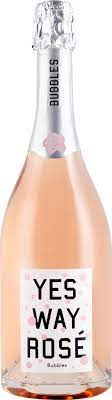 YES WAY SPARKLING ROSE BUBBLES 750ML - Image 2