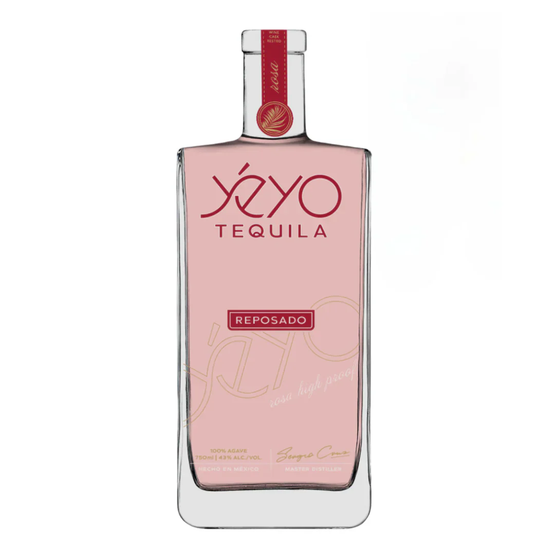 YEYO TEQUILA REPOSADO ROSADO HIGH PROOF 750ML